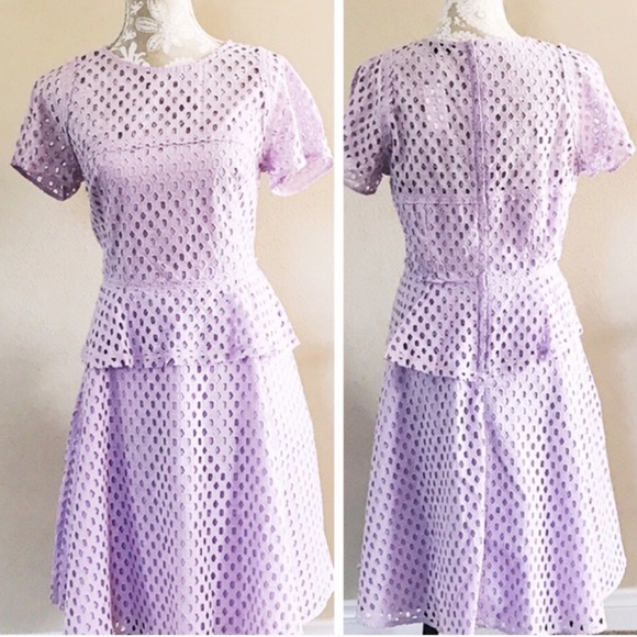 Banana Republic peplum eyelet dress - Picture 9 of 10